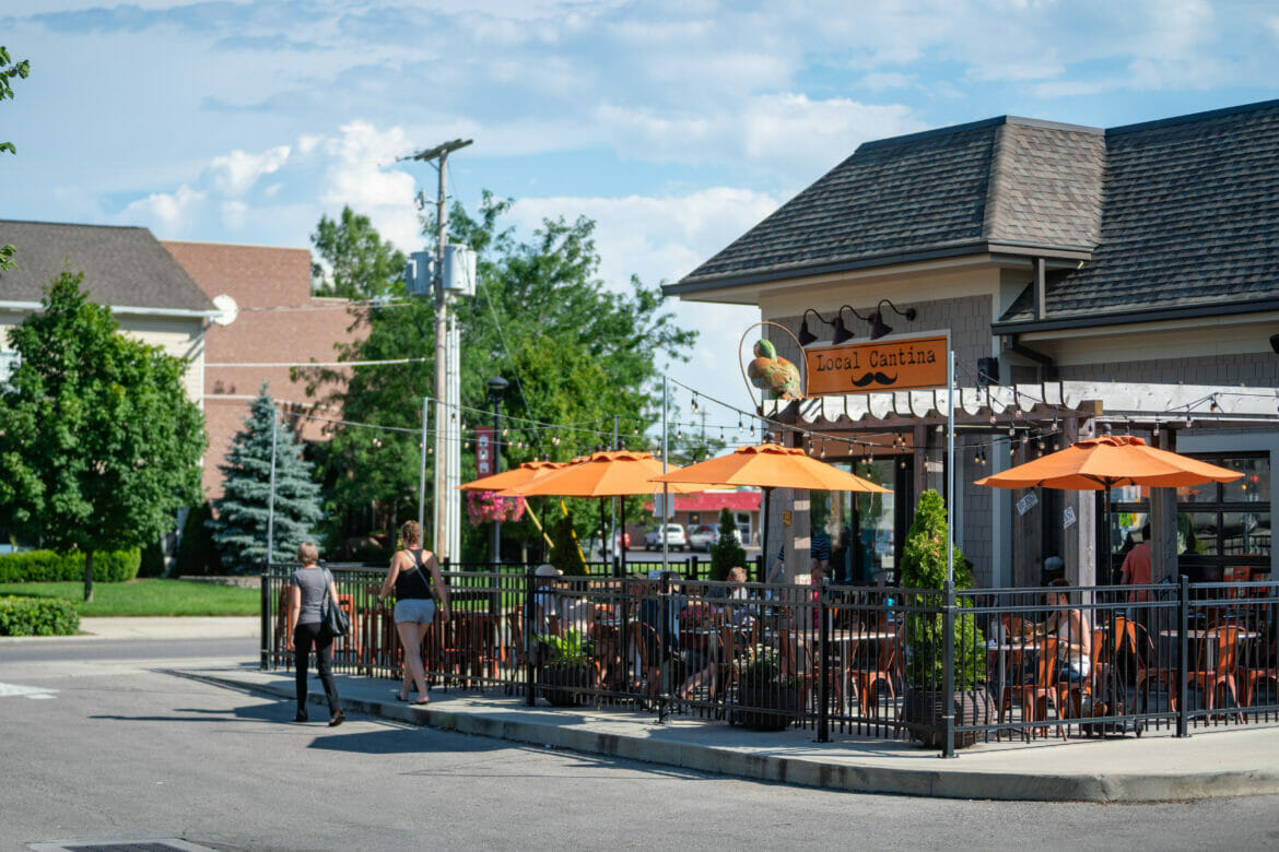 People dining at Local Cantina